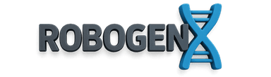 RoboGenX 3D Logo