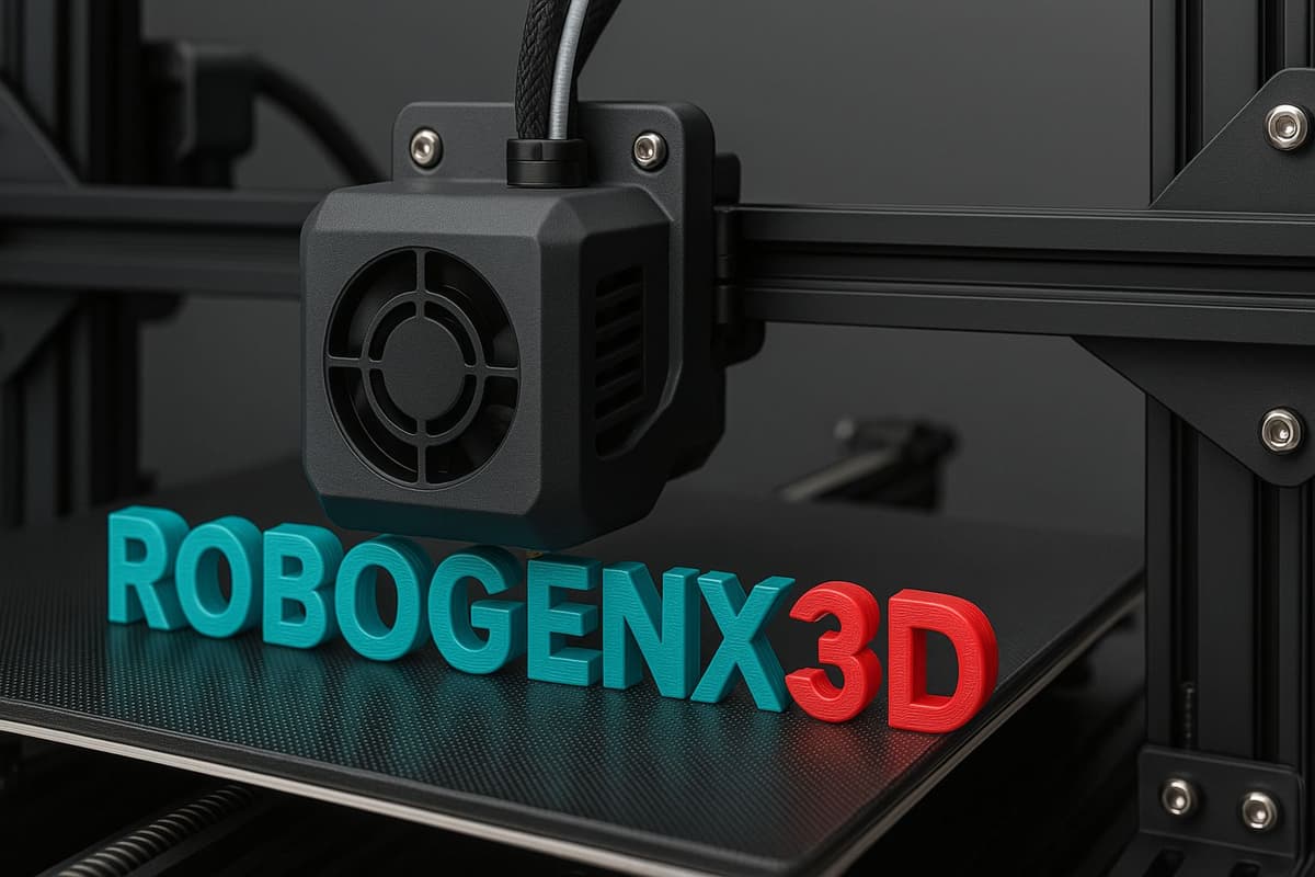 RoboGenX 3D Logo